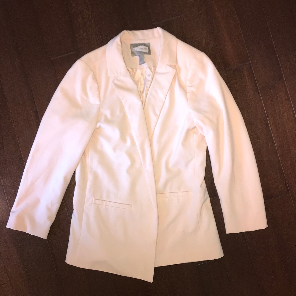 Forever 21 Contemporary Light Pink Blazer